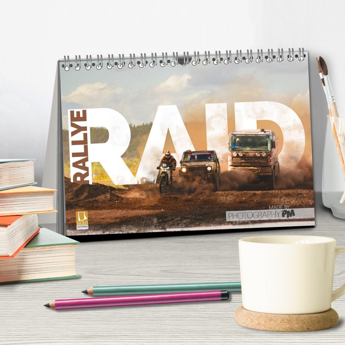 Bild: 9783435405787 | RALLYE RAID (Tischkalender 2025 DIN A5 quer), CALVENDO Monatskalender