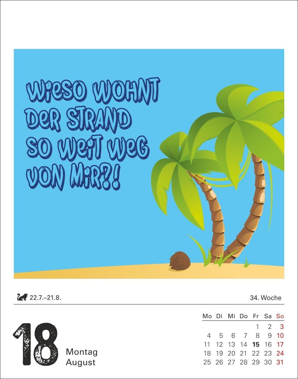 Bild: 9783840034480 | Lange Rede kurzer Gin Tagesabreißkalender 2025 - Der Sprüche-Kalender