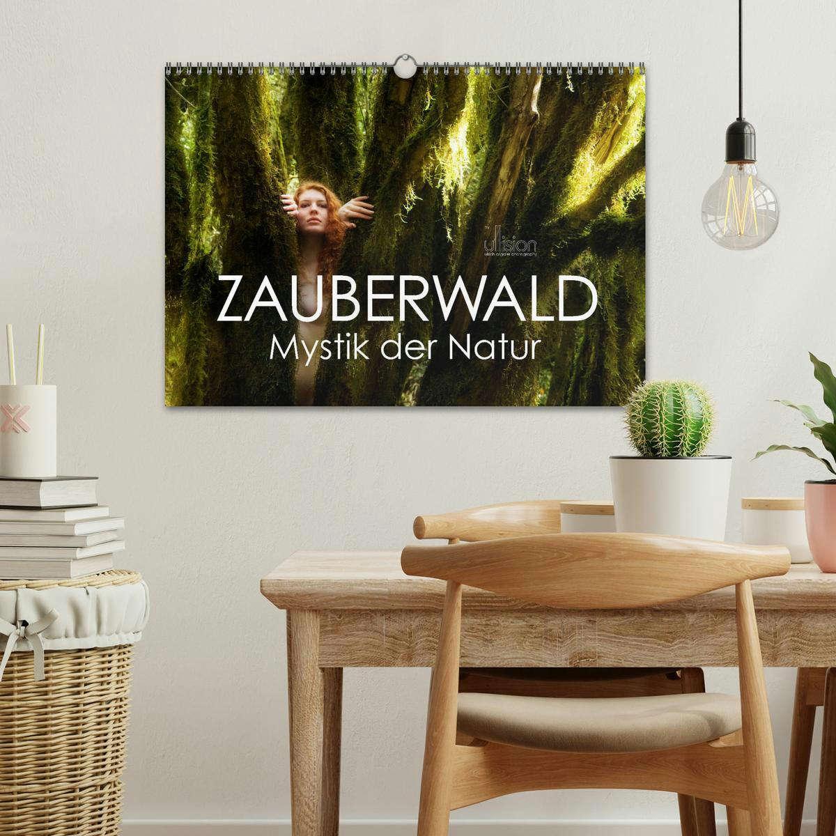 Bild: 9783435337491 | ZAUBERWALD Mystik der Natur (Wandkalender 2025 DIN A3 quer),...