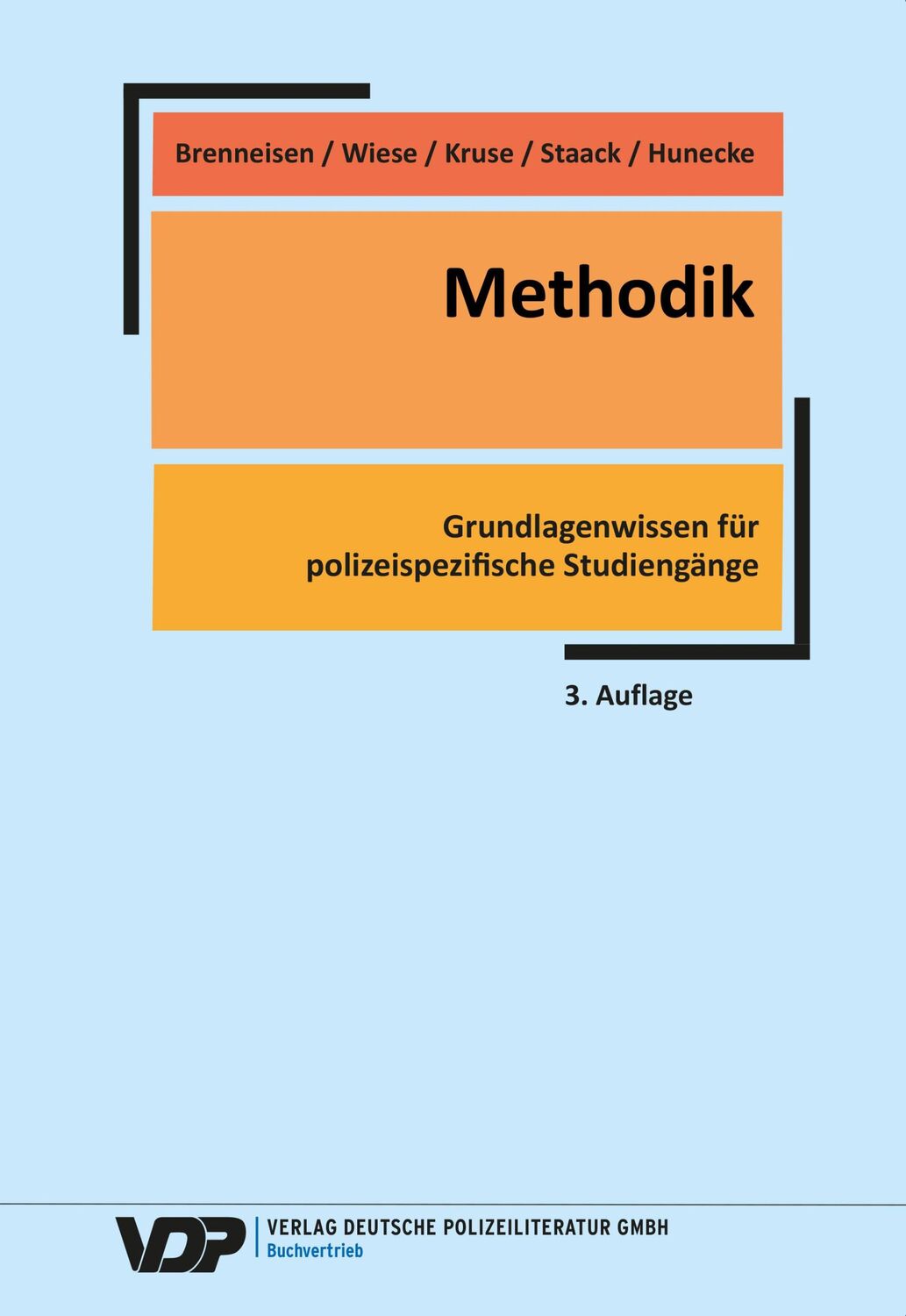 Cover: 9783801109110 | Methodik | Grundlagenwissen für polizeispezifische Studiengänge | Buch