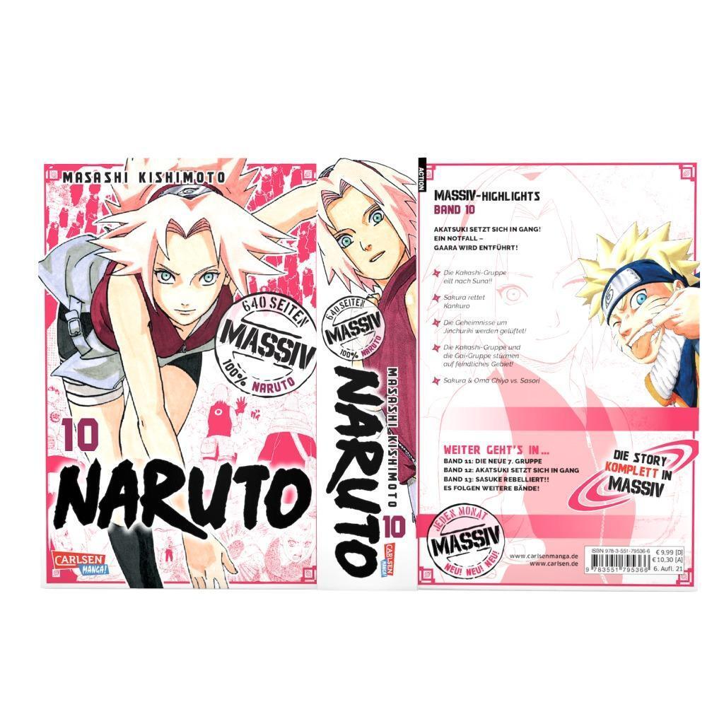 Bild: 9783551795366 | NARUTO Massiv 10 | Masashi Kishimoto | Taschenbuch | NARUTO Massiv