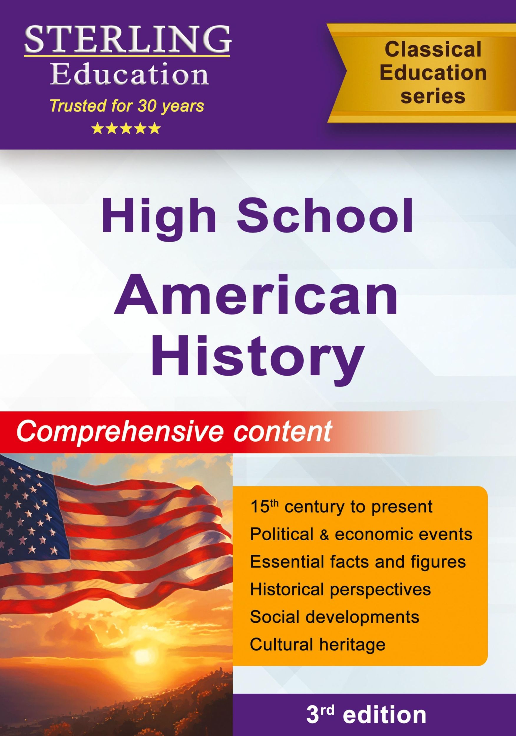 Cover: 9798885572033 | High School American History | Sterling Education | Taschenbuch | 2023