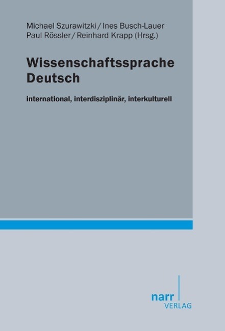 Cover: 9783823369448 | Wissenschaftssprache Deutsch | Michael Busch-Lauer Szurawitzki | Buch