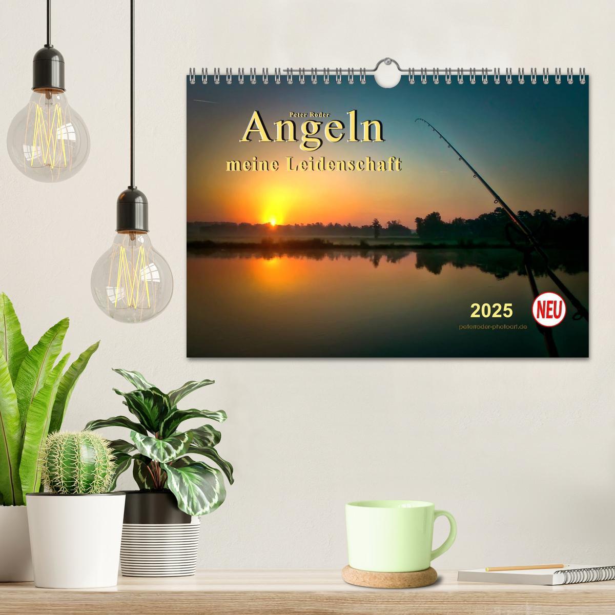 Bild: 9783435499649 | Angeln - meine Leidenschaft (Wandkalender 2025 DIN A4 quer),...