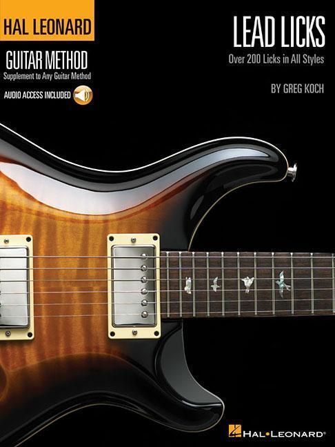 Cover: 73999973457 | Lead Licks - Hal Leonard Guitar Method (Book/Online Audio) | Buch