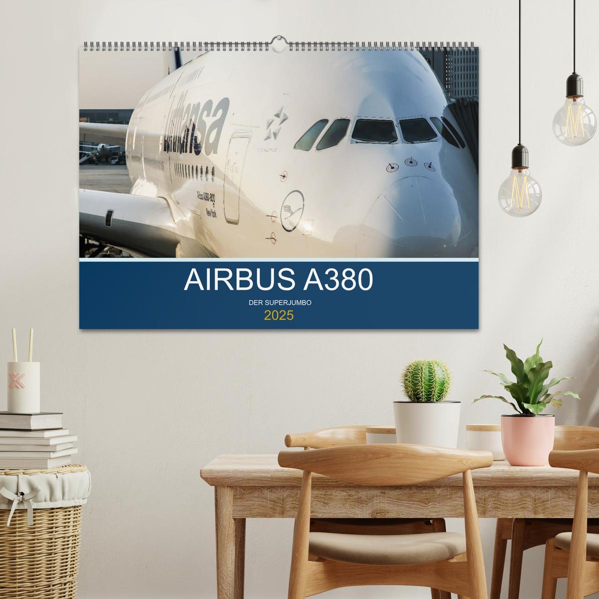 Bild: 9783435021680 | Airbus A380 Superjumbo 2025 (Wandkalender 2025 DIN A2 quer),...