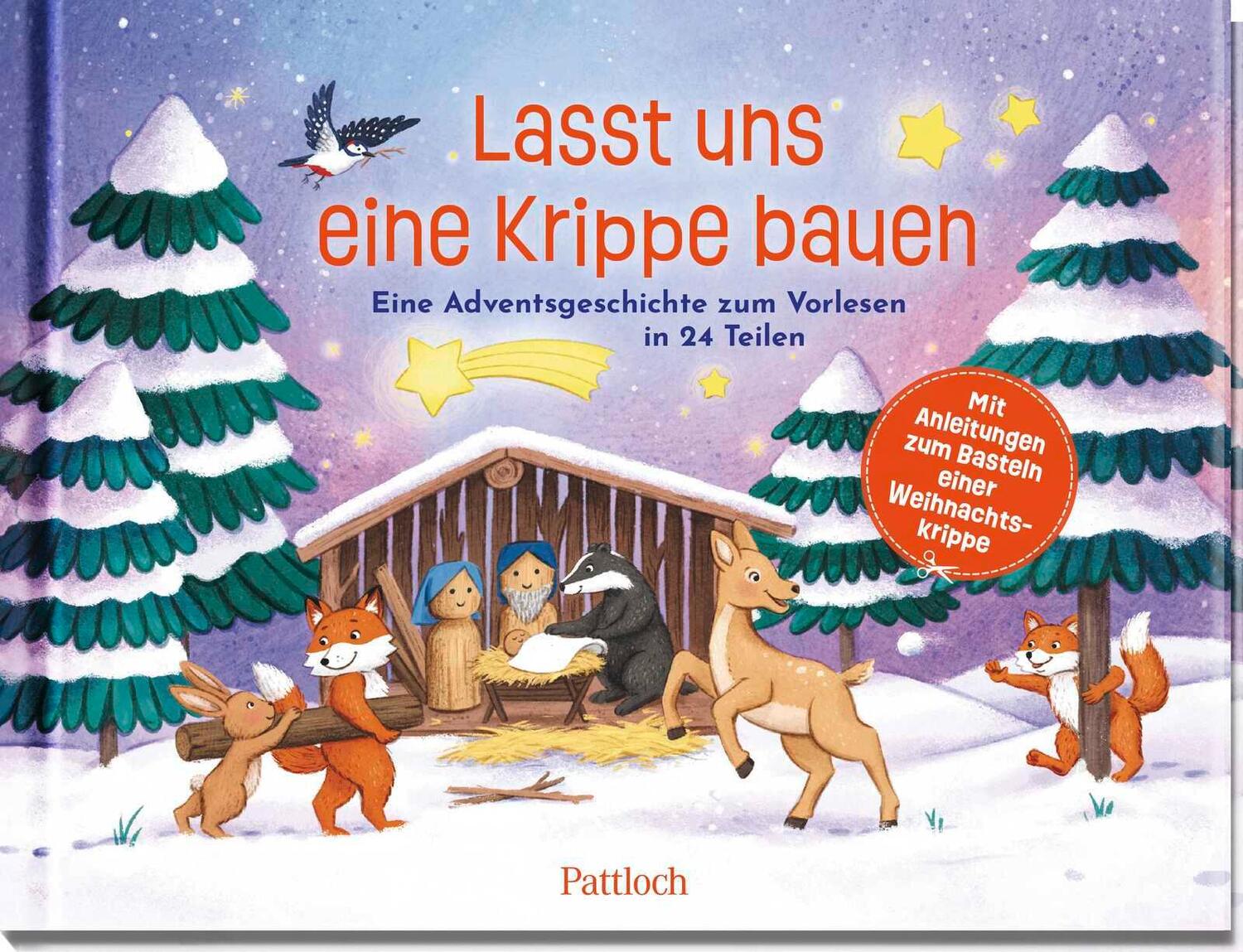 Cover: 9783629010353 | Lasst uns eine Krippe bauen! | Lotte Kutschmann | Kalender | 112 S.