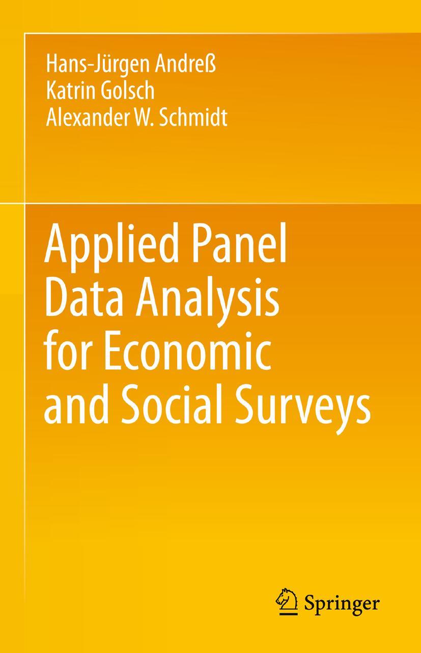 Cover: 9783642434174 | Applied Panel Data Analysis for Economic and Social Surveys | Buch