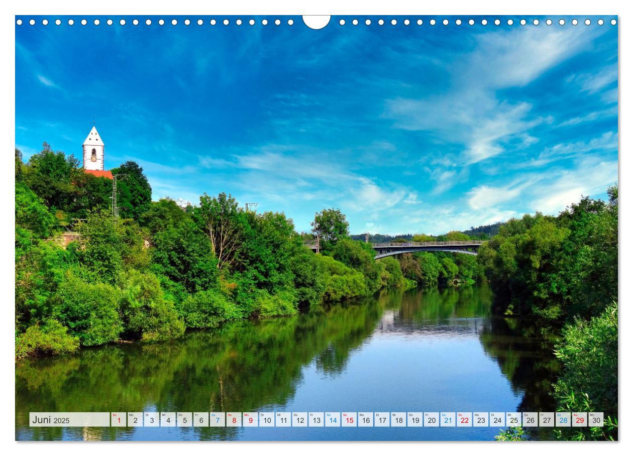 Bild: 9783383911293 | Romantische Orte am Neckar (Wandkalender 2025 DIN A3 quer),...