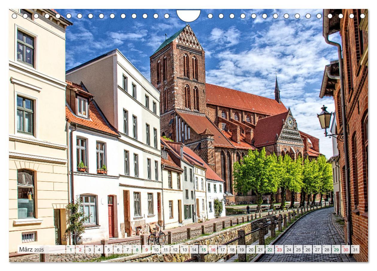 Bild: 9783435475384 | Wismar ¿ Eine Hansestadt mit viel Charme (Wandkalender 2025 DIN A4...