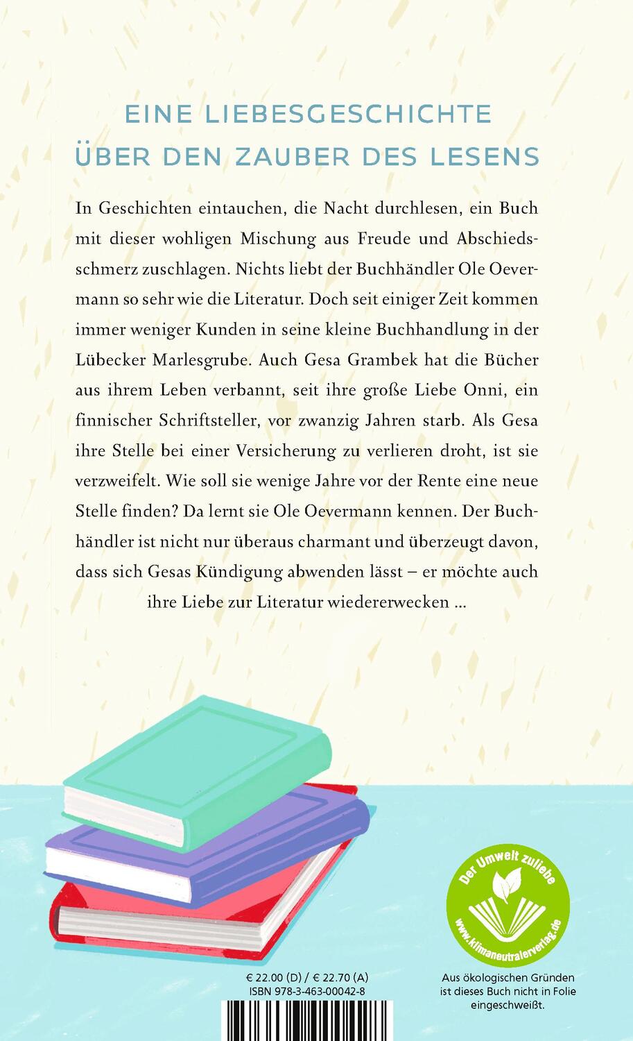 Rückseite: 9783463000428 | Die Buchverliebten | Roman Für Leser:innen von "Der Buchspazierer"