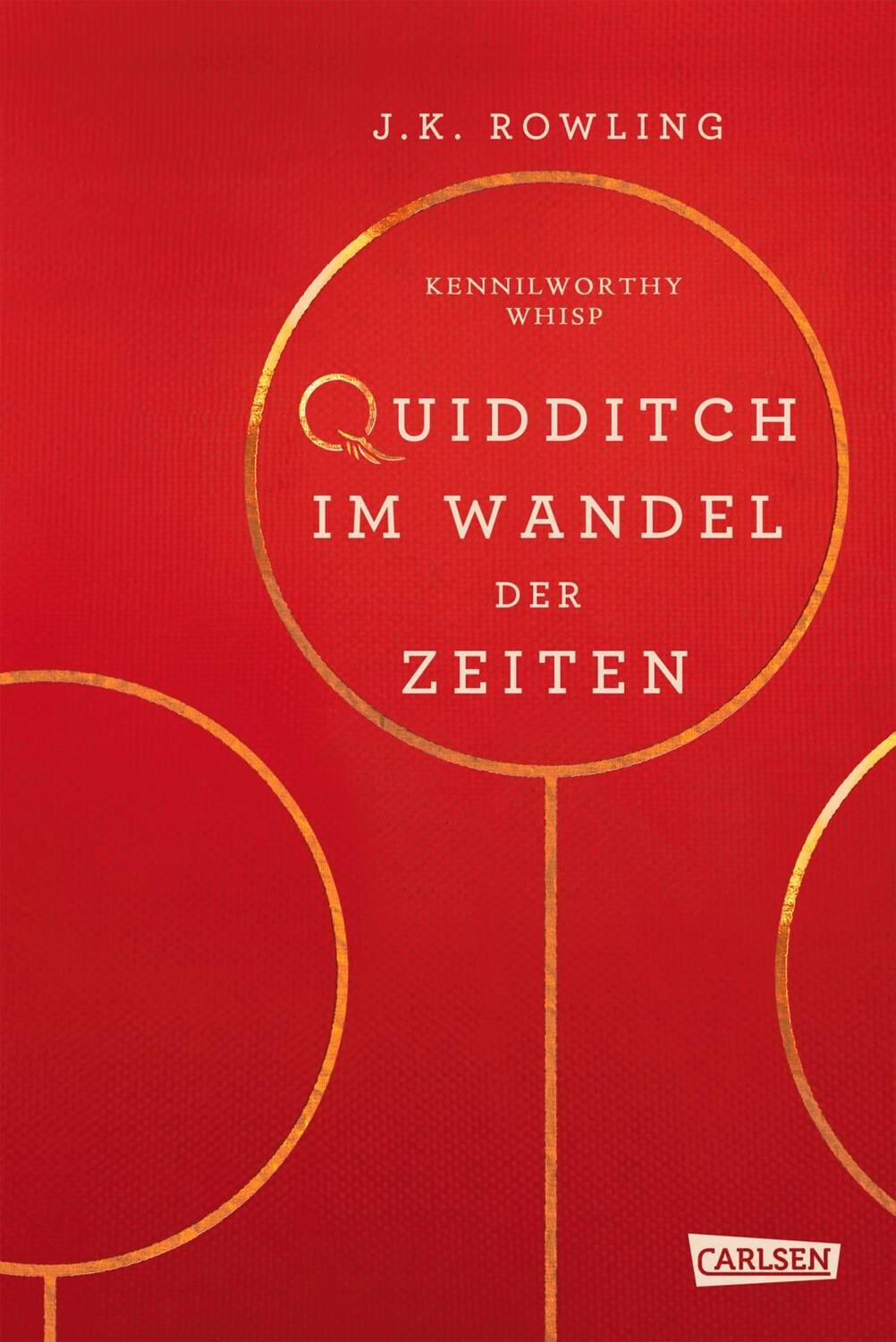 Cover: 9783551556974 | Hogwarts-Schulbücher: Quidditch im Wandel der Zeiten | Rowling | Buch