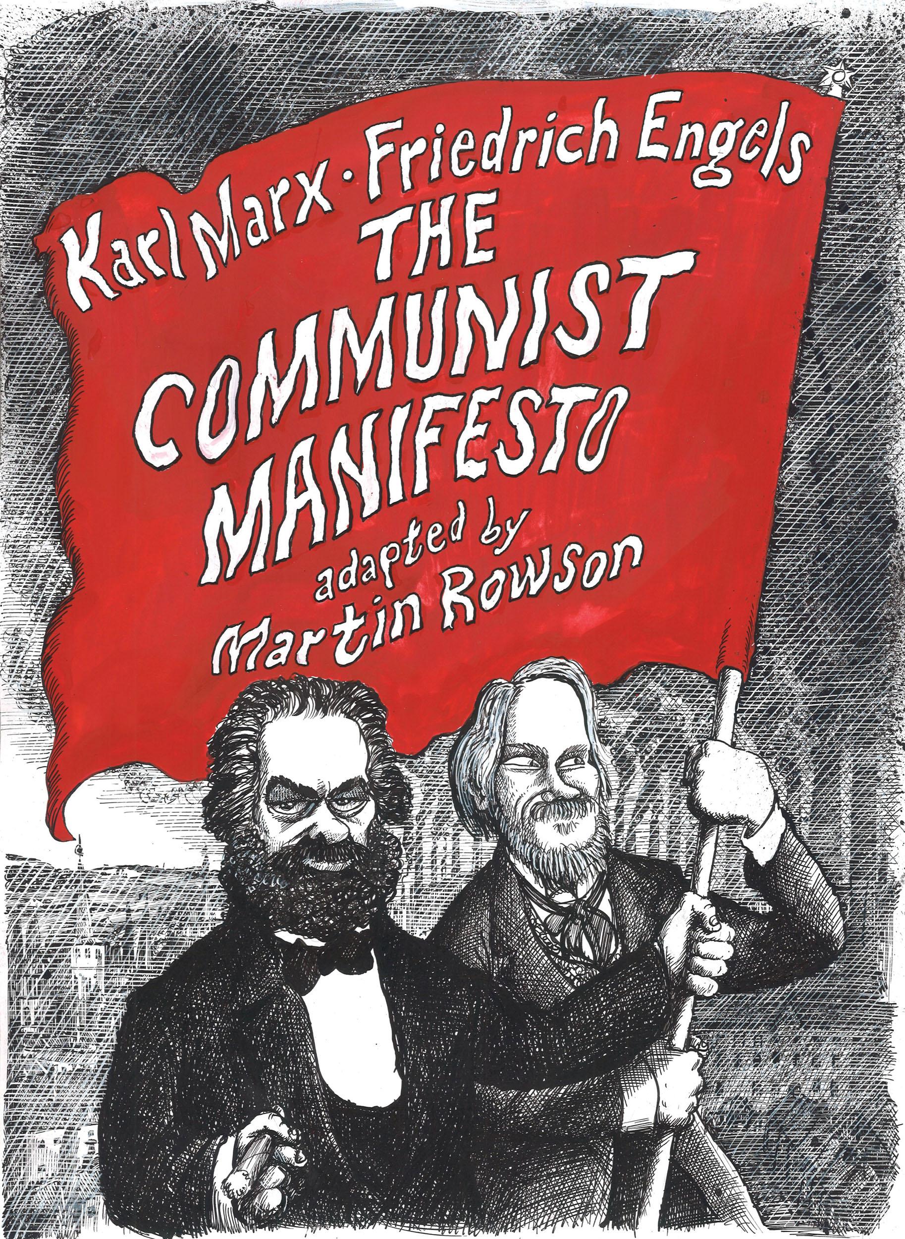 Cover: 9781910593493 | The Communist Manifesto | A Graphic Novel | Martin Rowson | Buch