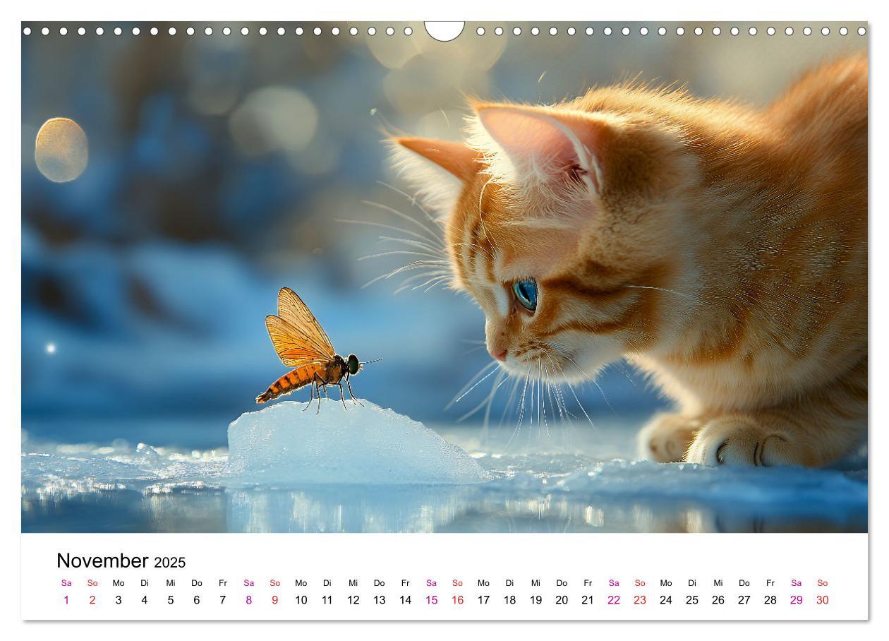 Bild: 9783457218280 | Katzenzauber - Samtpfoten im Jahreslauf (Wandkalender 2025 DIN A3...