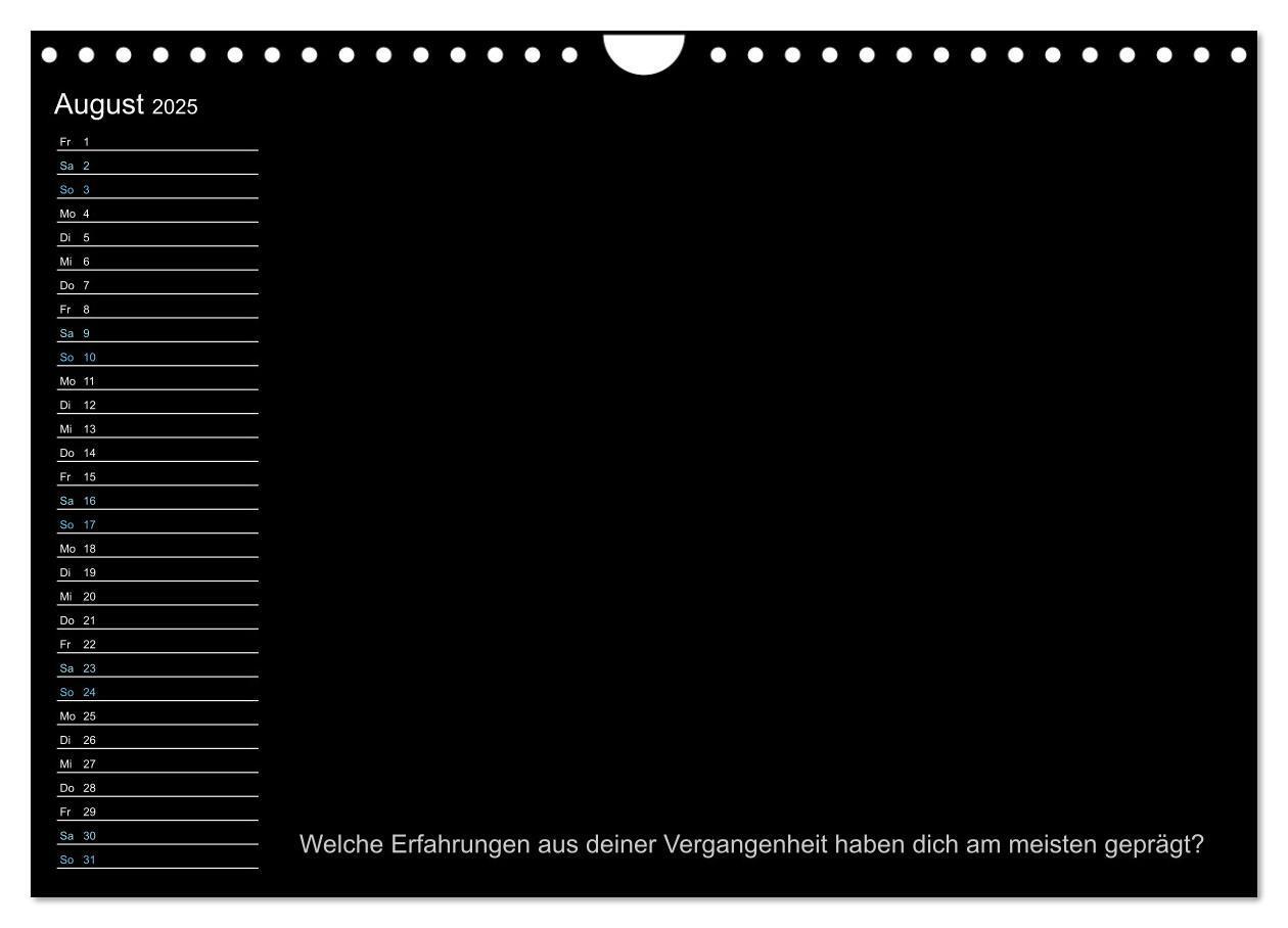 Bild: 9783457166994 | Mein Persönlicher Kalender (Wandkalender 2025 DIN A4 quer),...