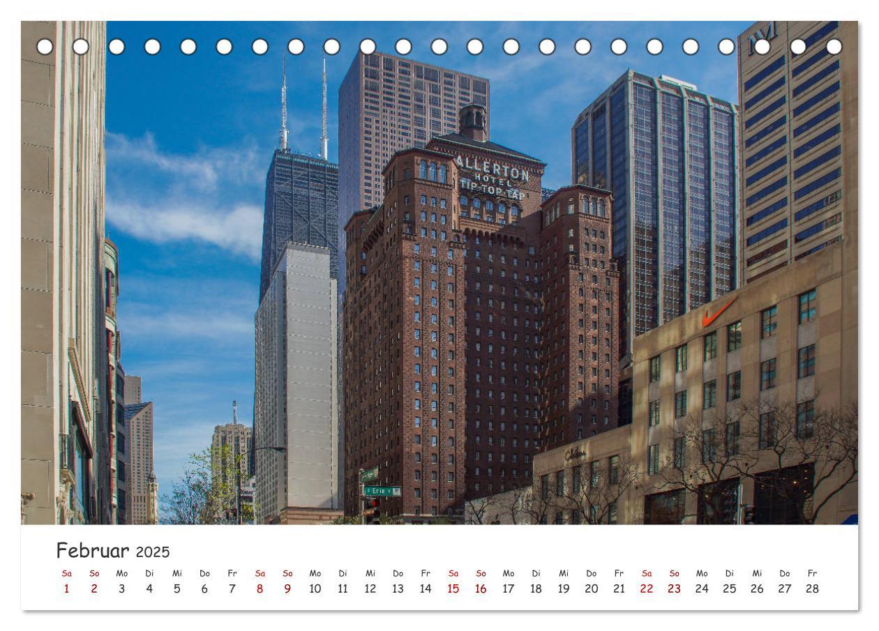 Bild: 9783435275151 | beeindruckendes Chicago (Tischkalender 2025 DIN A5 quer), CALVENDO...