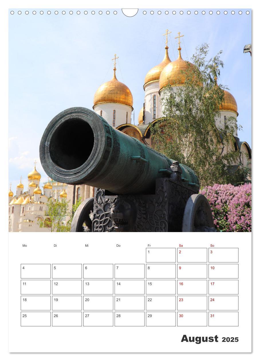 Bild: 9783435909117 | Russland - Terminplaner (Wandkalender 2025 DIN A3 hoch), CALVENDO...