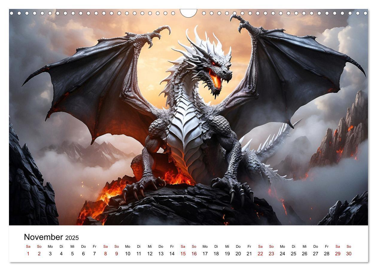 Bild: 9783383805639 | Drachen - Furchterregende und imposante Fabelwesen (Wandkalender...