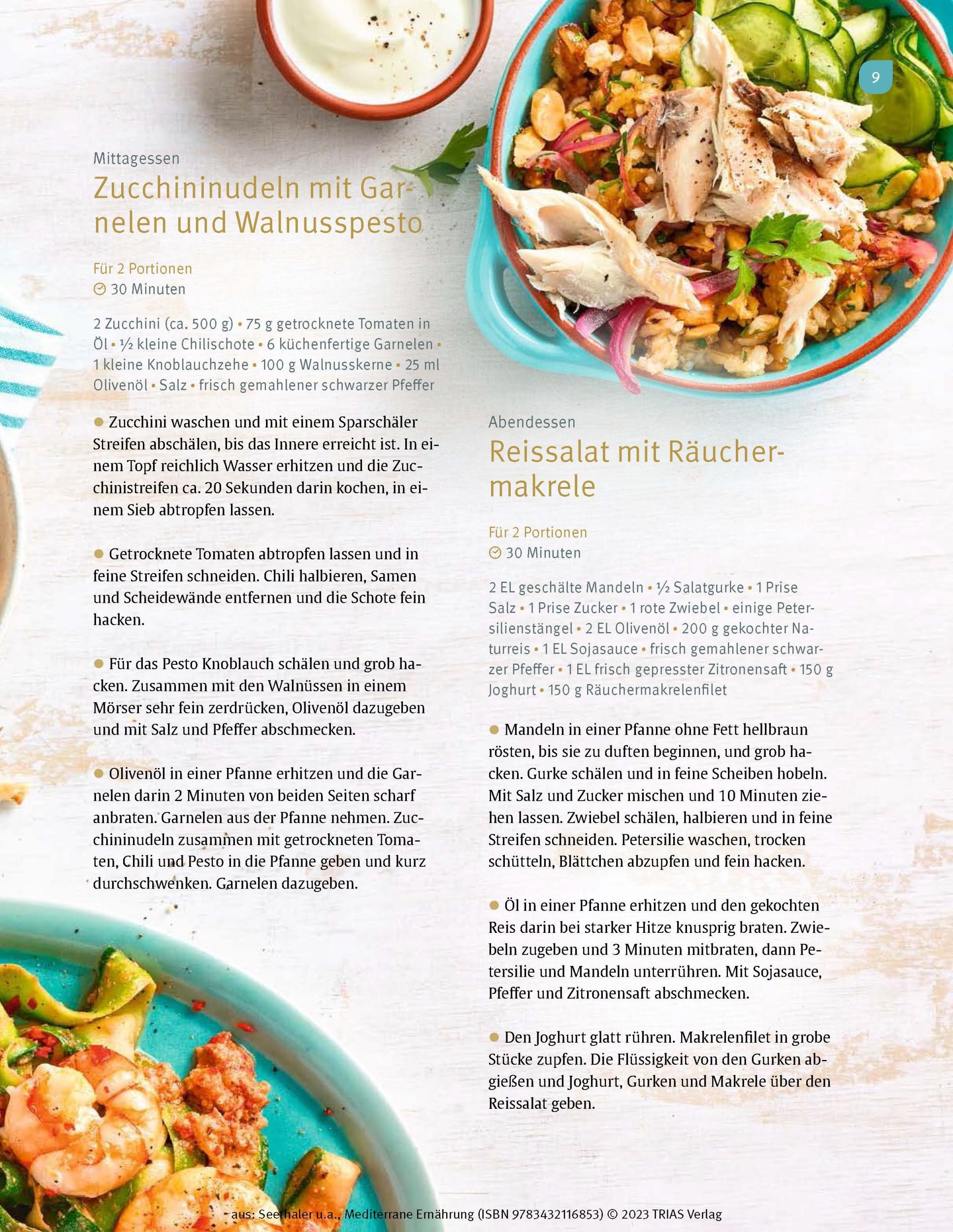 Bild: 9783432116853 | Medical Cooking: Mediterrane Ernährung | Benjamin Seethaler (u. a.)