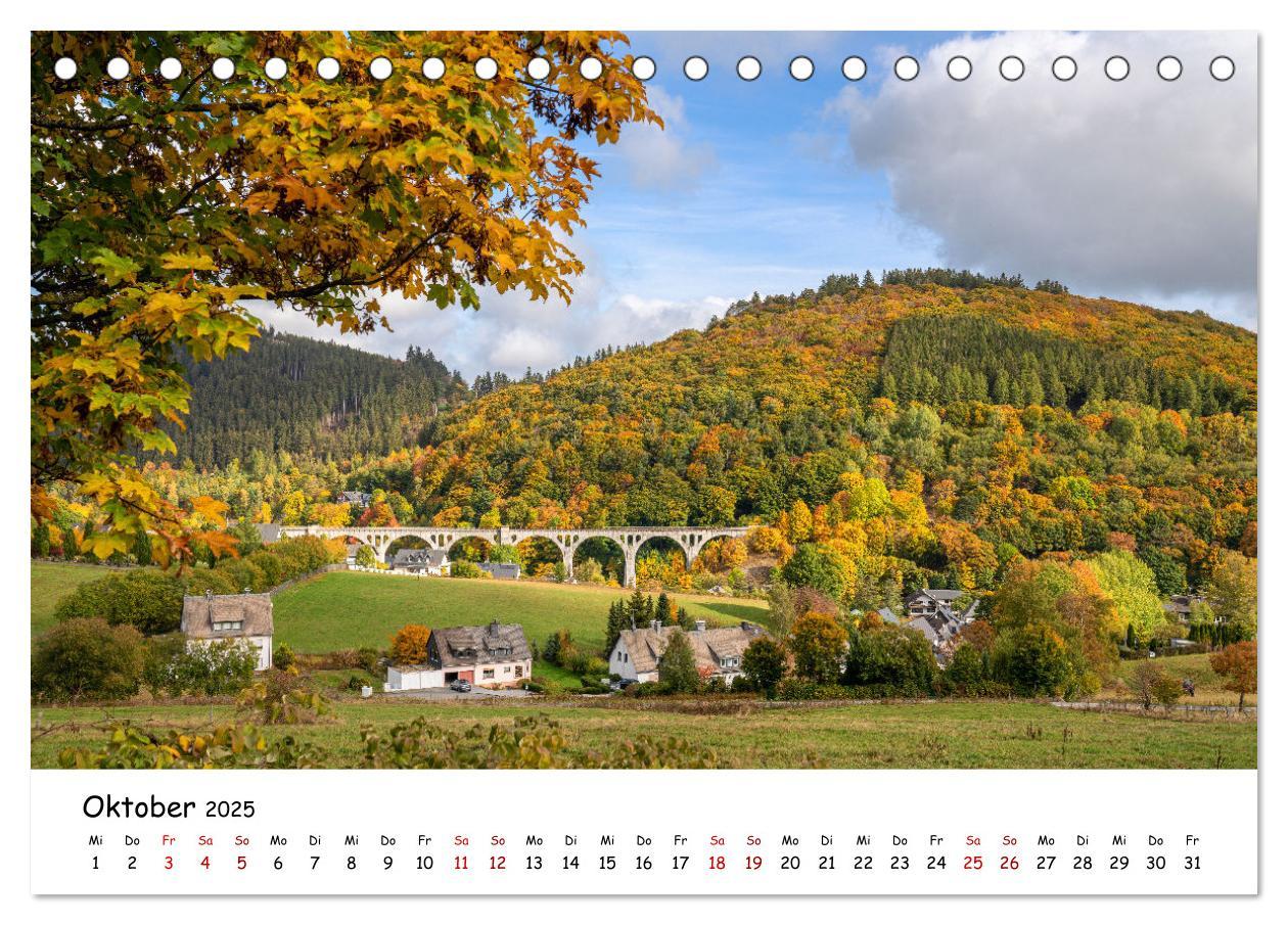 Bild: 9783383897573 | Heimat Entdecken: Sauerland (Tischkalender 2025 DIN A5 quer),...