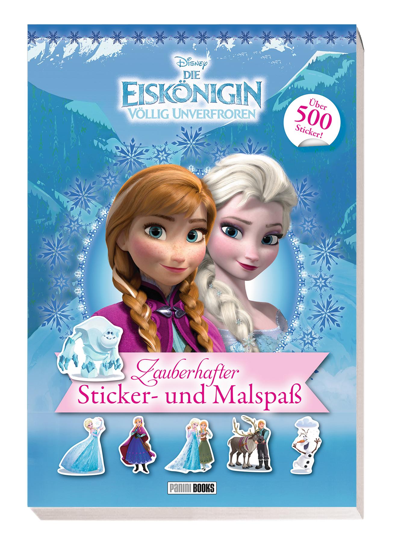 Cover: 9783833237454 | Disney Die Eiskönigin: Zauberhafter Sticker- und Malspaß | Panini