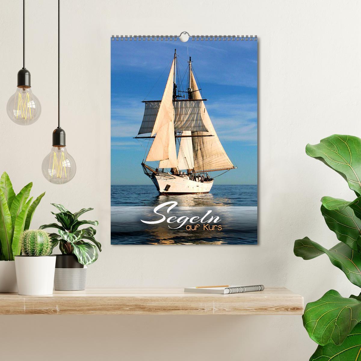 Bild: 9783435895465 | Segeln - auf Kurs (Wandkalender 2025 DIN A3 hoch), CALVENDO...