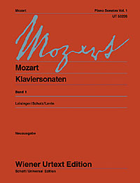 Cover: 9790500572770 | Complete Piano Sonatas | Vol 1 Ut 50226 + Vol 2 Ut 50227 | Mozart