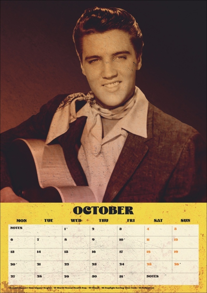 Bild: 9783840196720 | Elvis Posterkalender 2025 | Kalender | Spiralbindung | 14 S. | 2025