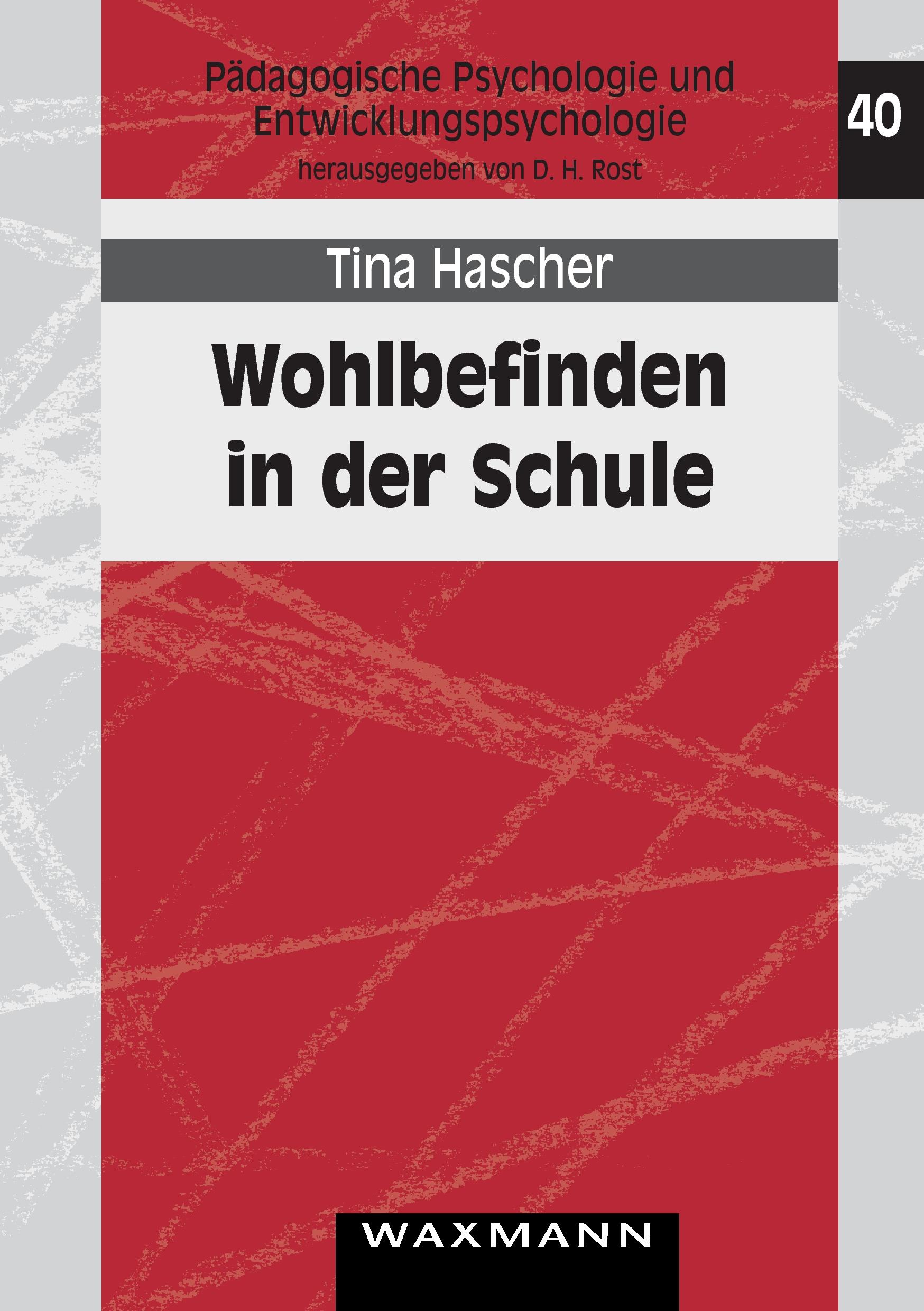 Cover: 9783830913542 | Wohlbefinden in der Schule | Tina Hascher | Taschenbuch | 324 S.