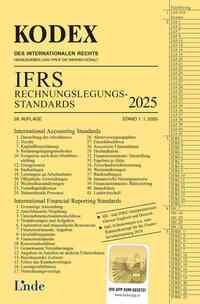 Cover: 9783714304138 | KODEX IFRS - Rechnungslegungsstandards 2025 | Alfred Wagenhofer | Buch