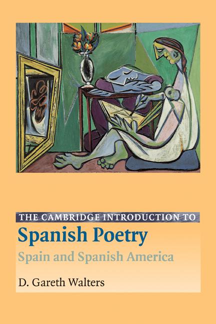 Cover: 9780521794640 | The Cambridge Introduction to Spanish Poetry | D. Gareth Walters