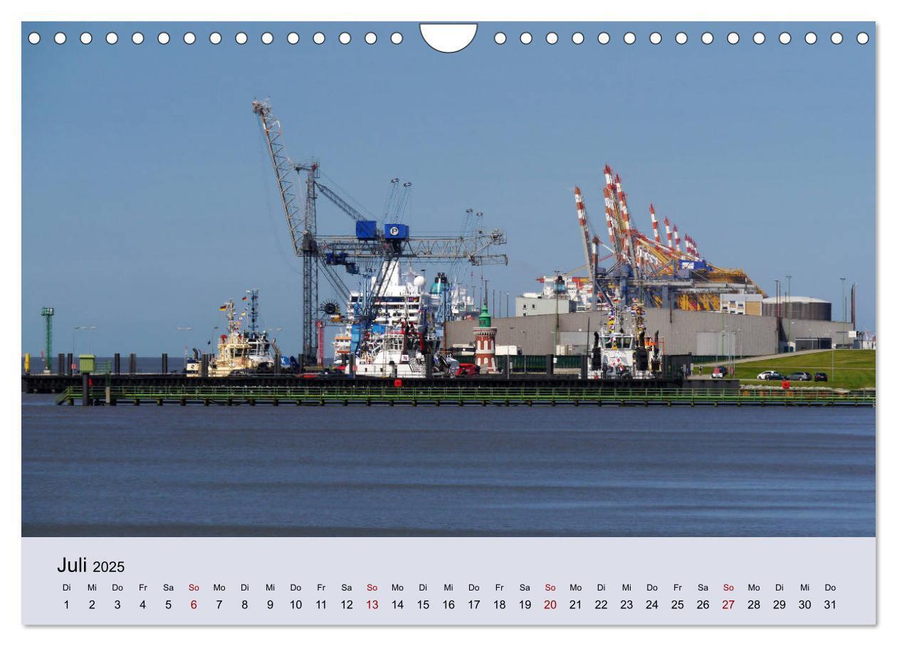 Bild: 9783435356478 | Bremerhaven. Die Seestadt an der Nordseeküste (Wandkalender 2025...