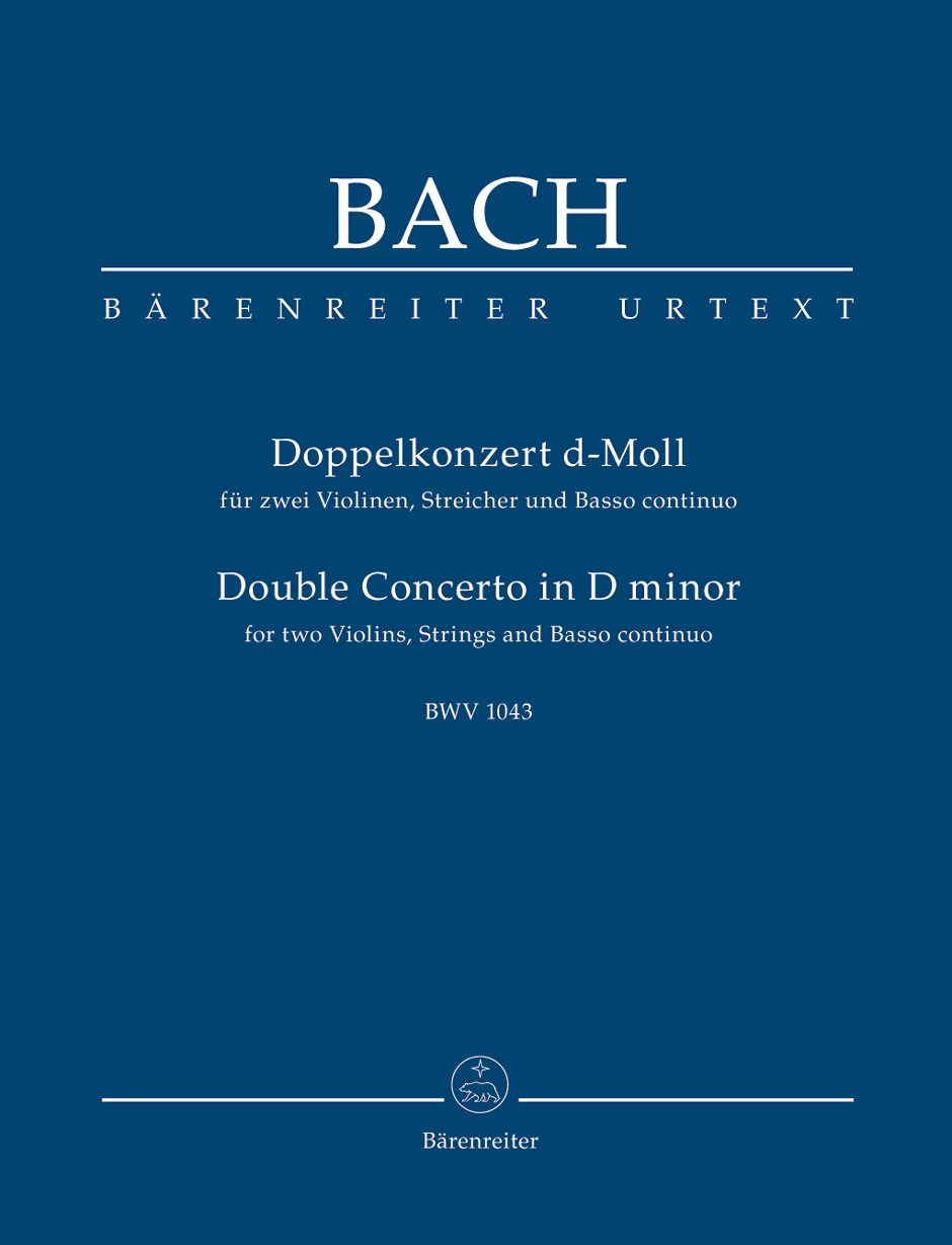 Cover: 9790006202485 | Double Concerto For Two Violins In D Minor | Johann Sebastian Bach