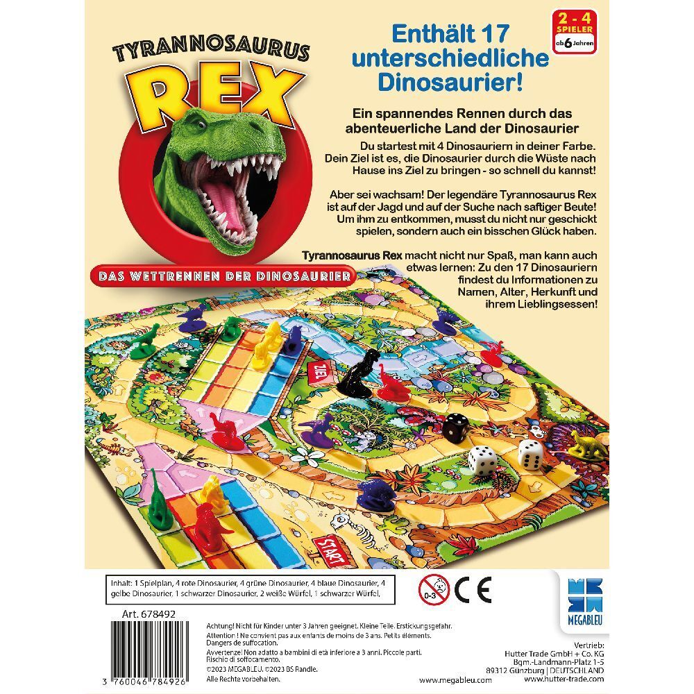 Bild: 3760046784926 | Tyrannosaurus-Rex | Megableu | Spiel | Karton | 678492 | Deutsch