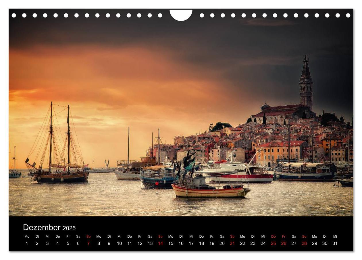 Bild: 9783435752140 | Rovinj Impressionen (Wandkalender 2025 DIN A4 quer), CALVENDO...