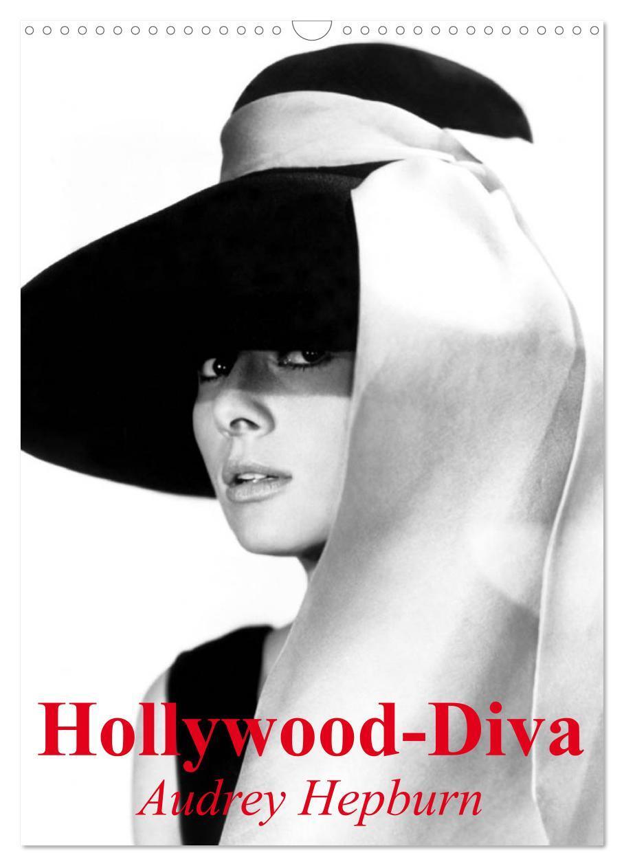 Cover: 9783457047927 | Hollywood-Diva - Audrey Hepburn (Wandkalender 2025 DIN A3 hoch),...