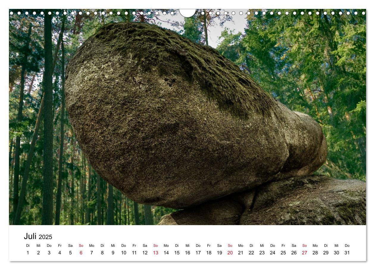 Bild: 9783435324668 | Granitwelten im Waldviertel (Wandkalender 2025 DIN A3 quer),...