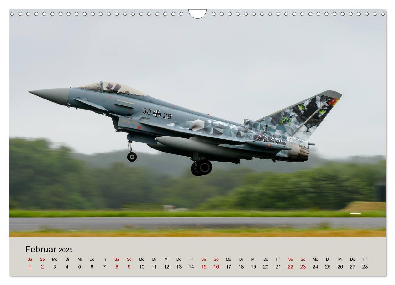 Bild: 9783435178780 | Kampfjet Eurofighter Typhoon (Wandkalender 2025 DIN A3 quer),...