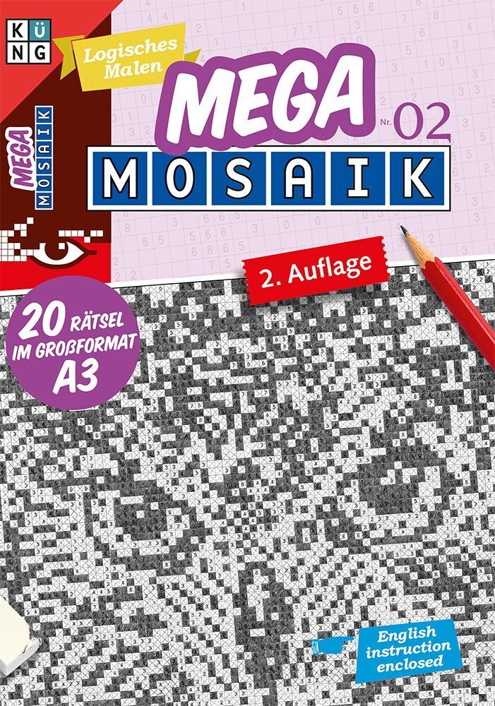 Cover: 9783906949109 | Mega-Mosaik. .2. .2 | Conceptis Puzzles | Stück | Loseblattausgabe