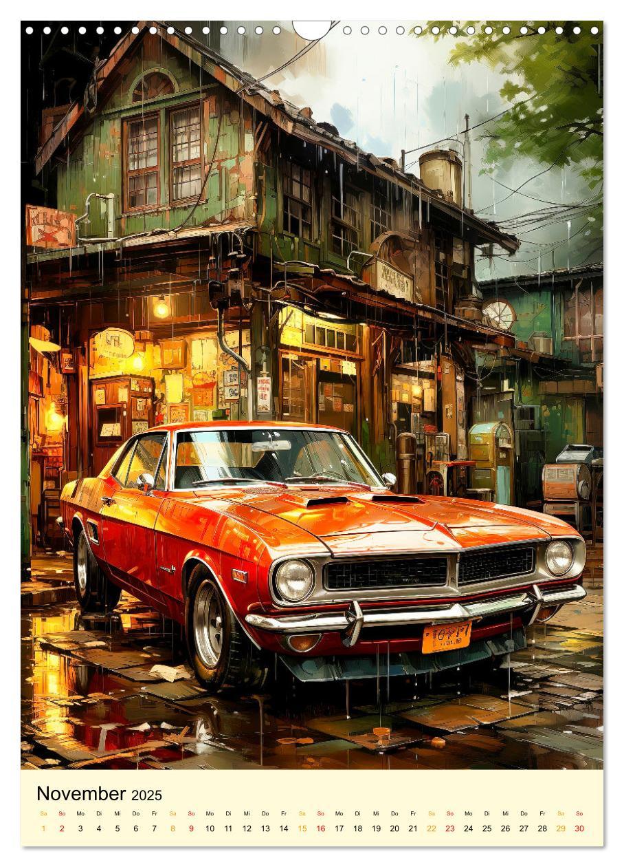 Bild: 9783435849338 | Nostalgic Cars der Traum (Wandkalender 2025 DIN A3 hoch), CALVENDO...