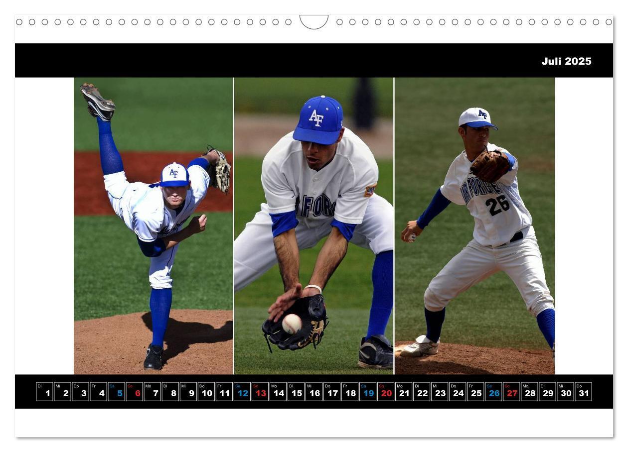 Bild: 9783435484409 | Kultsport Baseball (Wandkalender 2025 DIN A3 quer), CALVENDO...