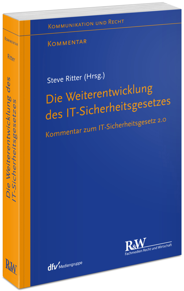 Cover: 9783800517770 | Die Weiterentwicklung des IT-Sicherheitsgesetzes | Ritter (u. a.)