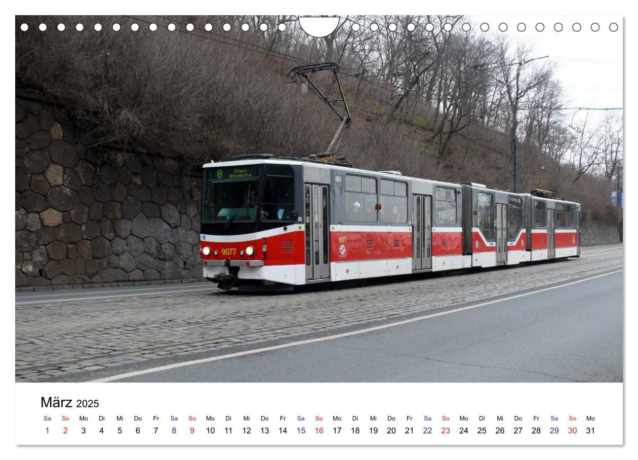 Bild: 9783435464159 | Straßenbahnen in Europa (Wandkalender 2025 DIN A4 quer), CALVENDO...