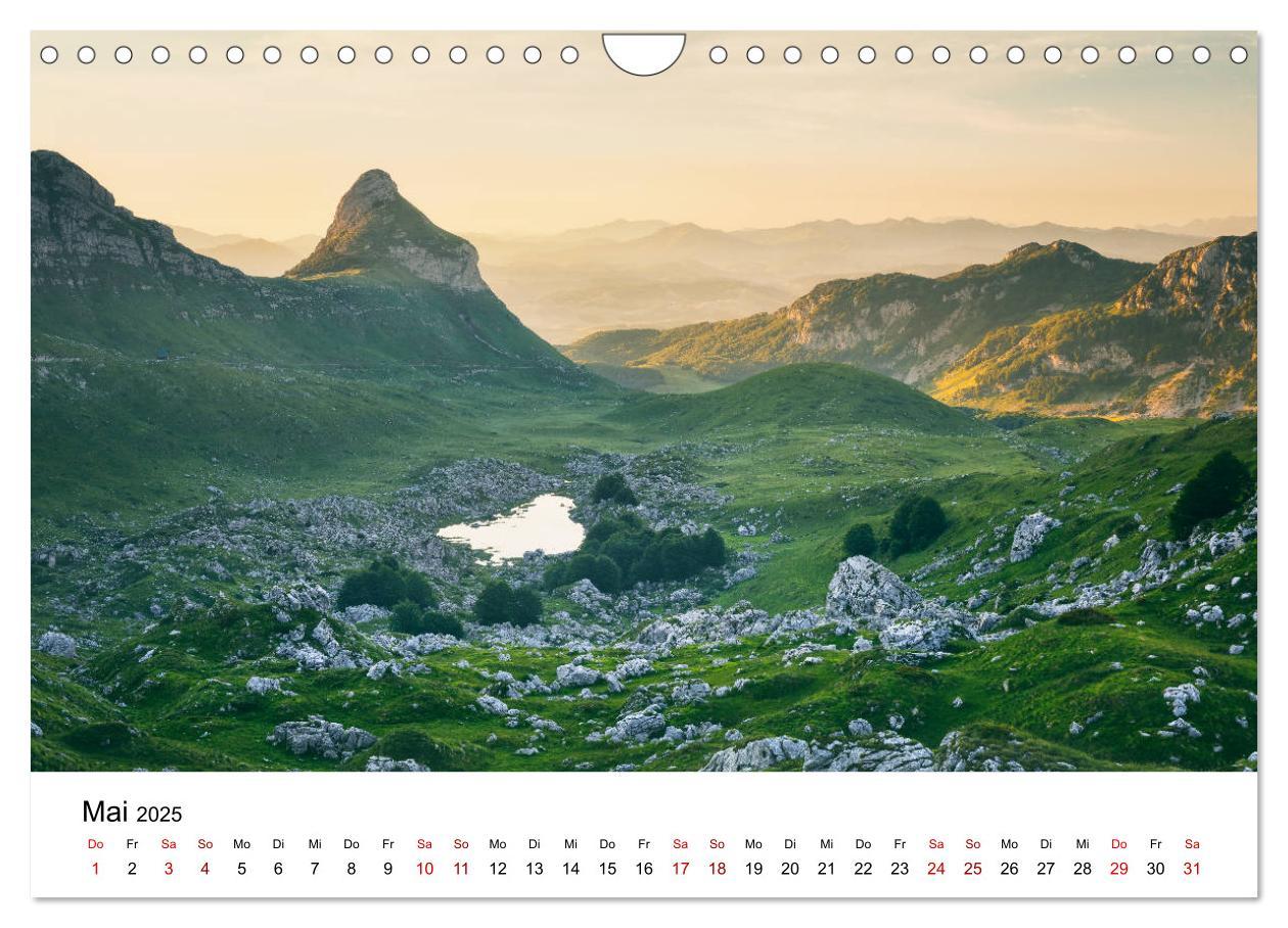 Bild: 9783435283668 | Montenegro - Im Land der schwarzen Berge (Wandkalender 2025 DIN A4...