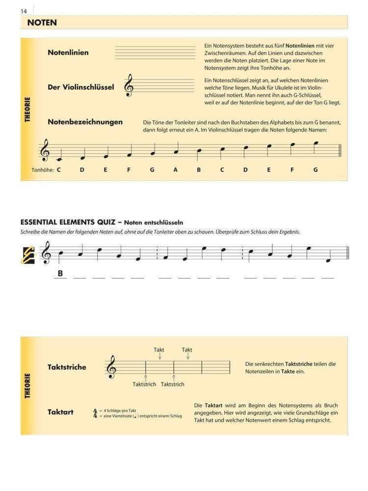 Bild: 9783954562909 | Essential Elements für Ukulele - Buch 1 | Edition | Buch | 48 S.