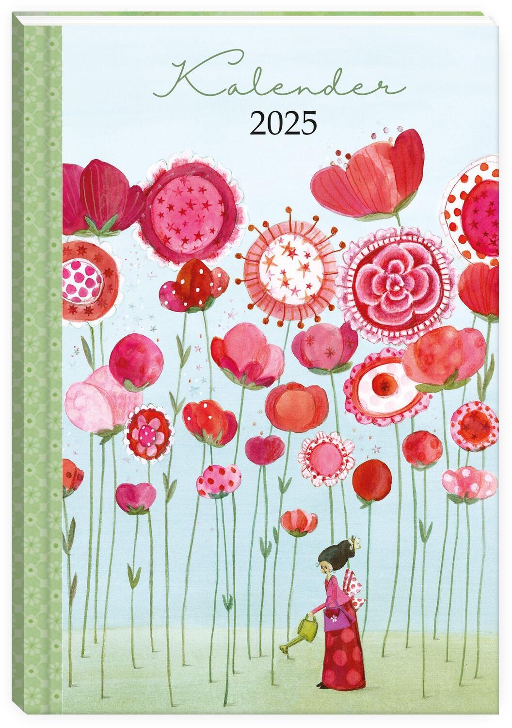 Cover: 9783911060097 | Taschenkalender 2025 | Mohnblumen | Silke Leffler | Kalender | Deutsch