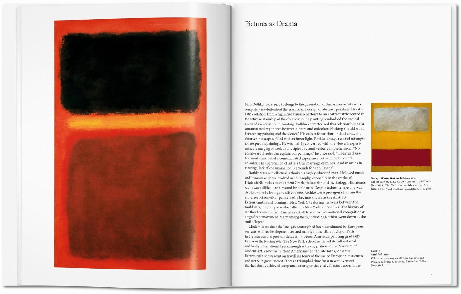 Bild: 9783836504232 | Rothko | 1903-1970 Bilder als Dramen | Jacob Baal-Teshuva | Buch