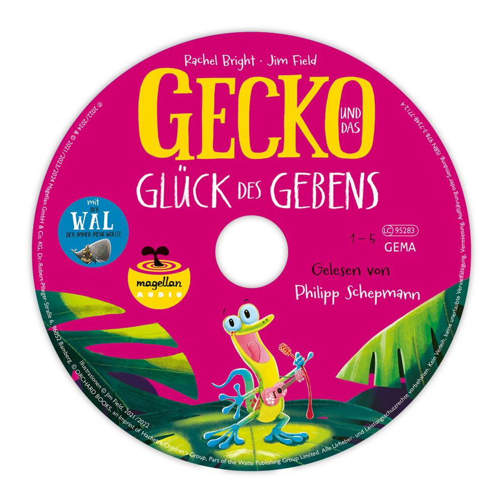 Bild: 9783734877124 | Gecko und das Glück des Gebens / Der Wal, der immer mehr wollte...