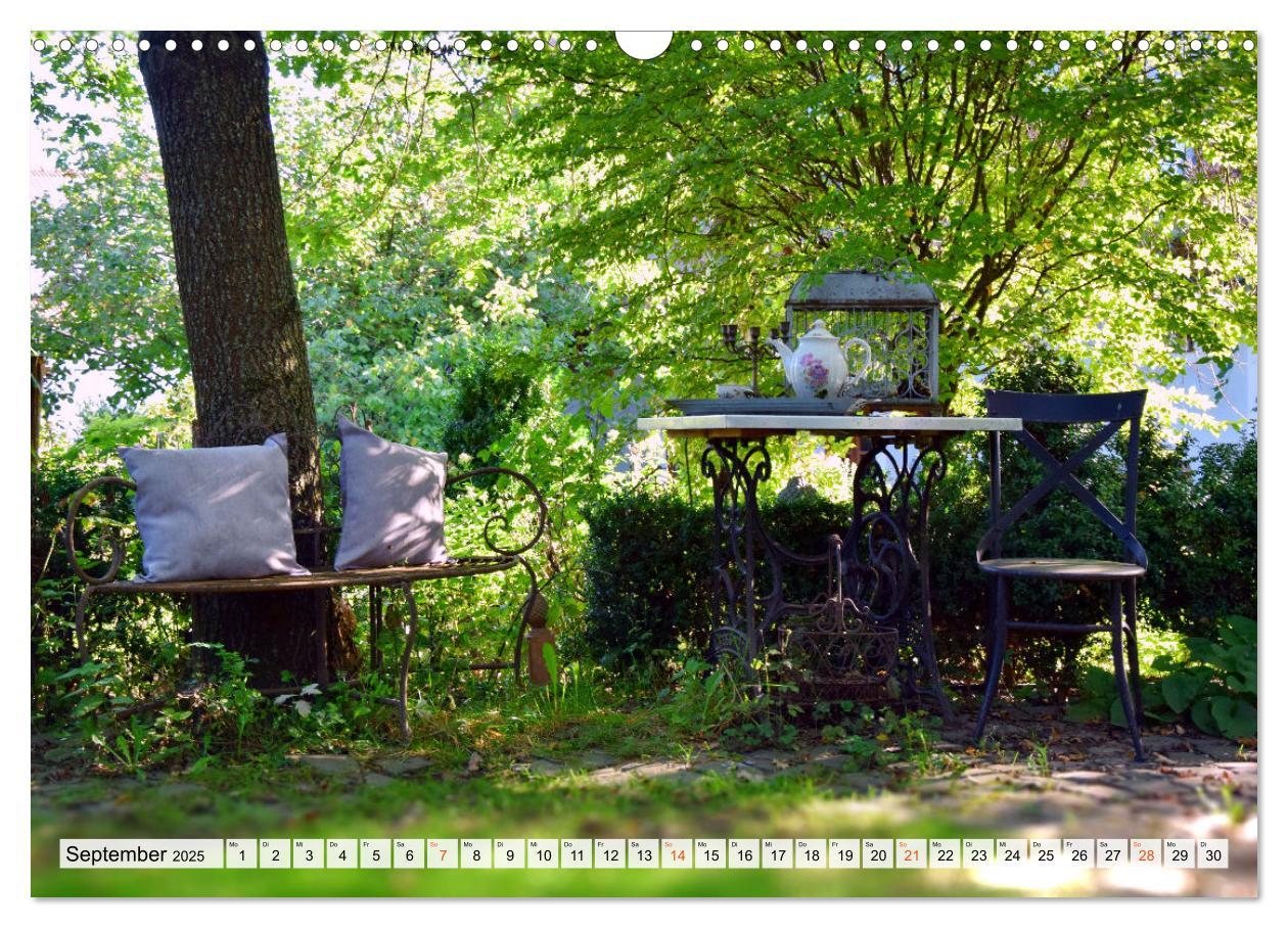 Bild: 9783435686933 | Momente im Garten (Wandkalender 2025 DIN A3 quer), CALVENDO...