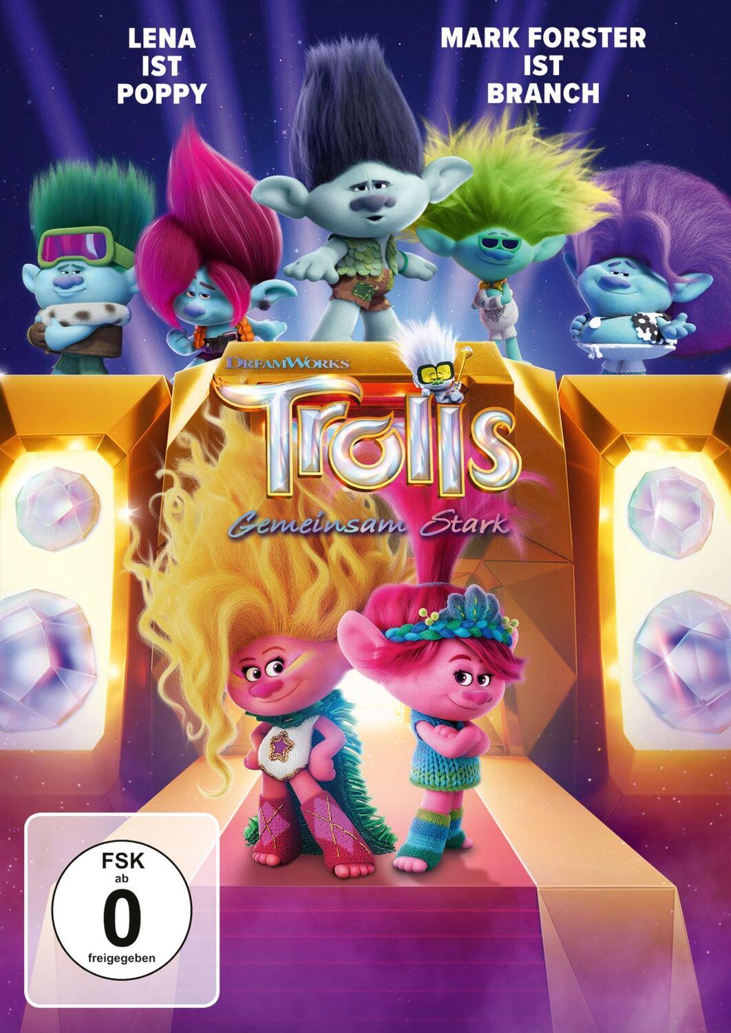 Cover: 5053083264062 | Trolls - Gemeinsam stark | DVD | 1x DVD-9 | Deutsch | 2023